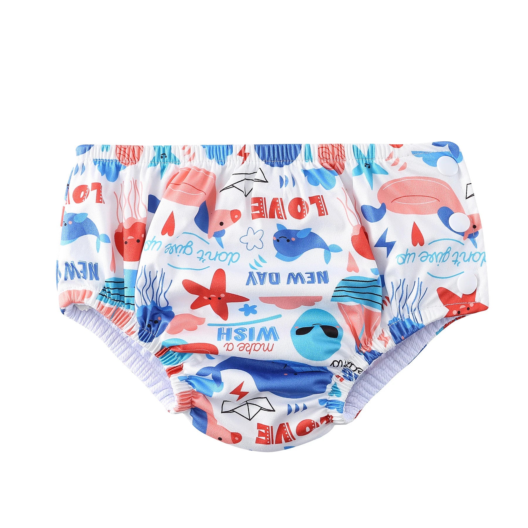 Babyland Baby Swimming Pool Diaper 1PC Waterproof Cloth Diapers Swimwear for Kids Pool Pant Swimming Fit For Baby 0--3 Years
