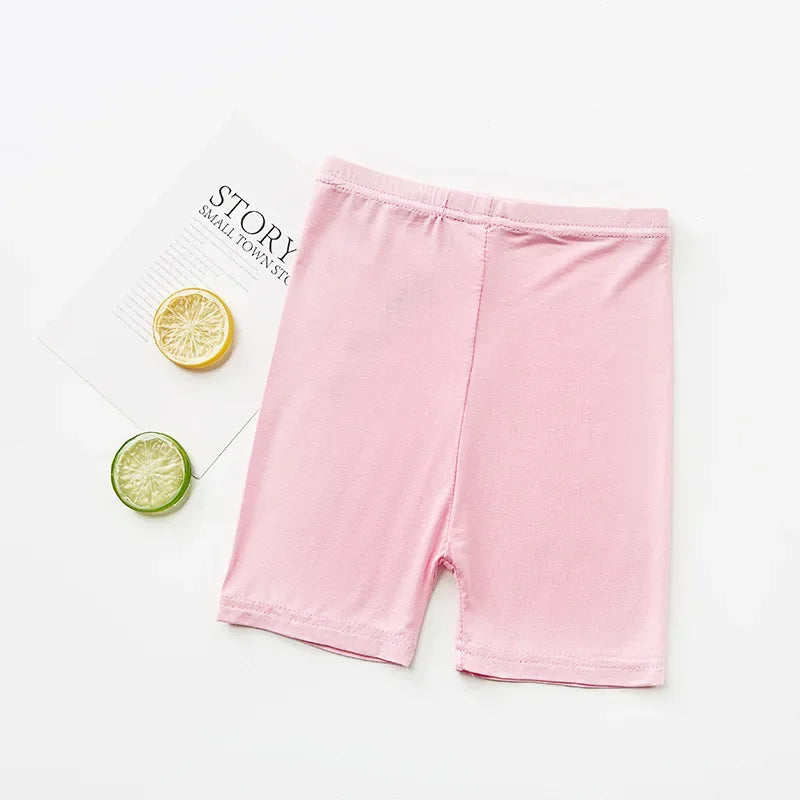 Summer Girls Shorts Modal Cotton Dance Safety Pants Beach Underwear Briefs Baby Kids Boxer Short Pant Leggings For 3-12 Years