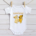 Baby Romper Cartoon The Lion King Kawaii Simba Fashion Toddler Clothes Cotton Short Sleeve Newborn Bodysuit Infant Jumpsuits