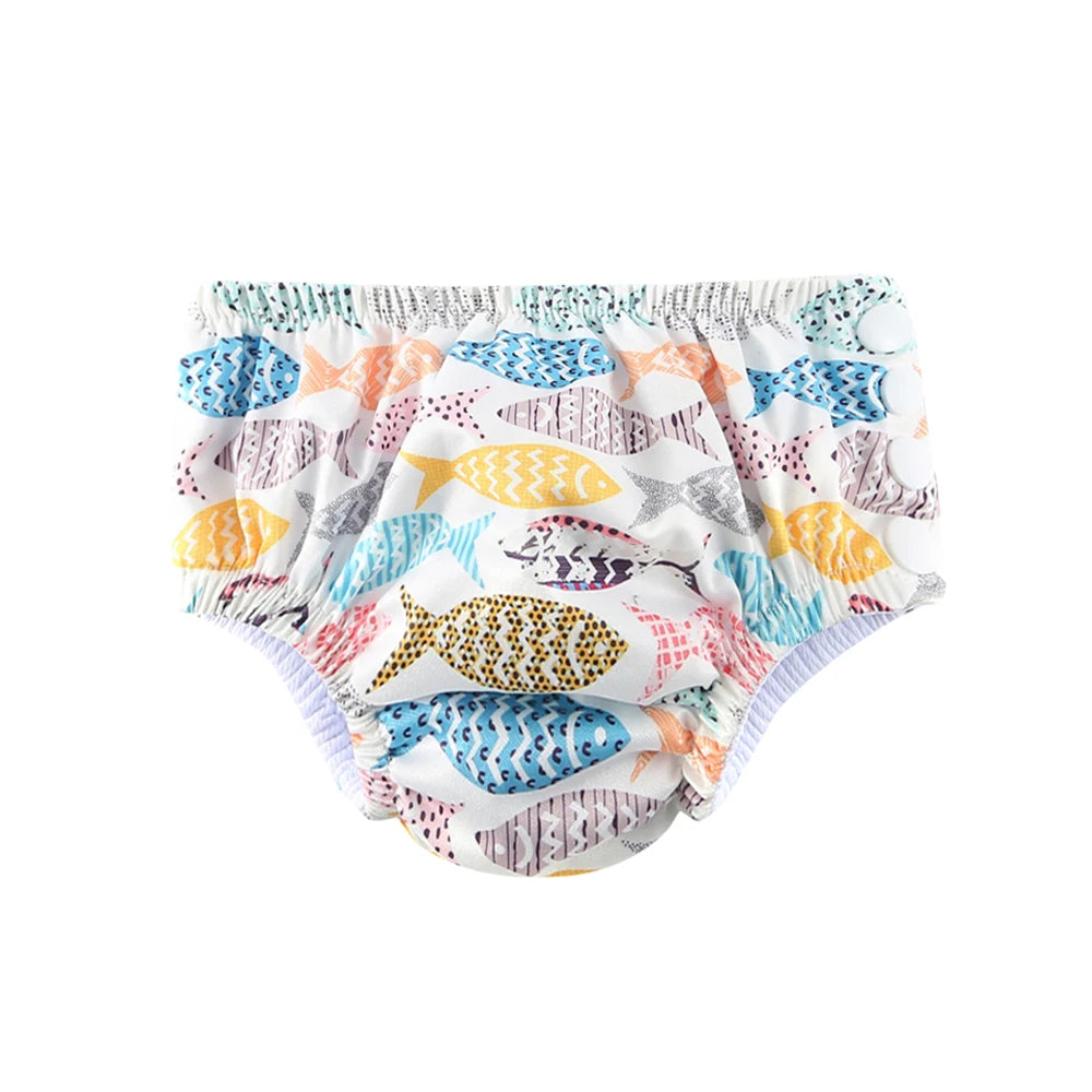 Babyland Baby Swimming Pool Diaper 1PC Waterproof Cloth Diapers Swimwear for Kids Pool Pant Swimming Fit For Baby 0--3 Years