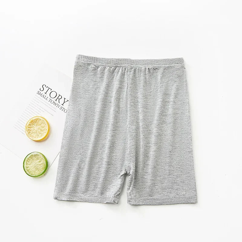 Summer Girls Shorts Modal Cotton Dance Safety Pants Beach Underwear Briefs Baby Kids Boxer Short Pant Leggings For 3-12 Years