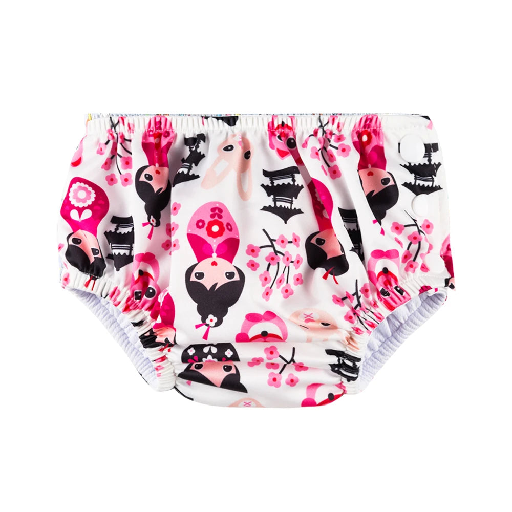 Babyland Baby Swimming Pool Diaper 1PC Waterproof Cloth Diapers Swimwear for Kids Pool Pant Swimming Fit For Baby 0--3 Years