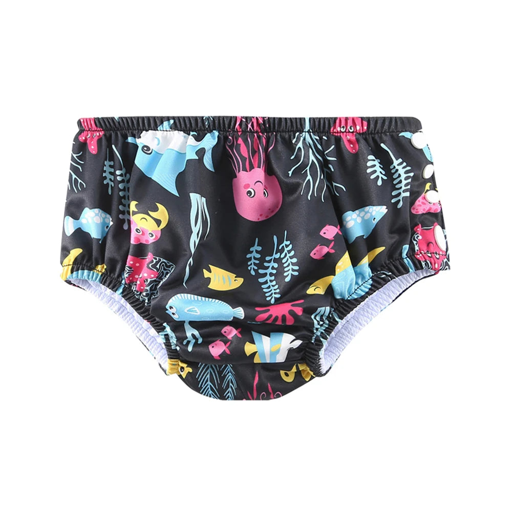 Babyland Baby Swimming Pool Diaper 1PC Waterproof Cloth Diapers Swimwear for Kids Pool Pant Swimming Fit For Baby 0--3 Years