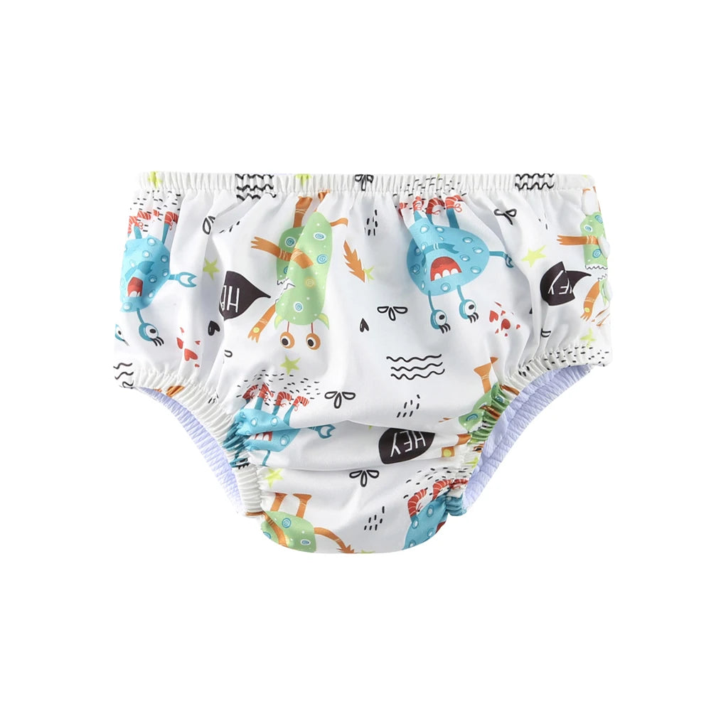 Babyland Baby Swimming Pool Diaper 1PC Waterproof Cloth Diapers Swimwear for Kids Pool Pant Swimming Fit For Baby 0--3 Years