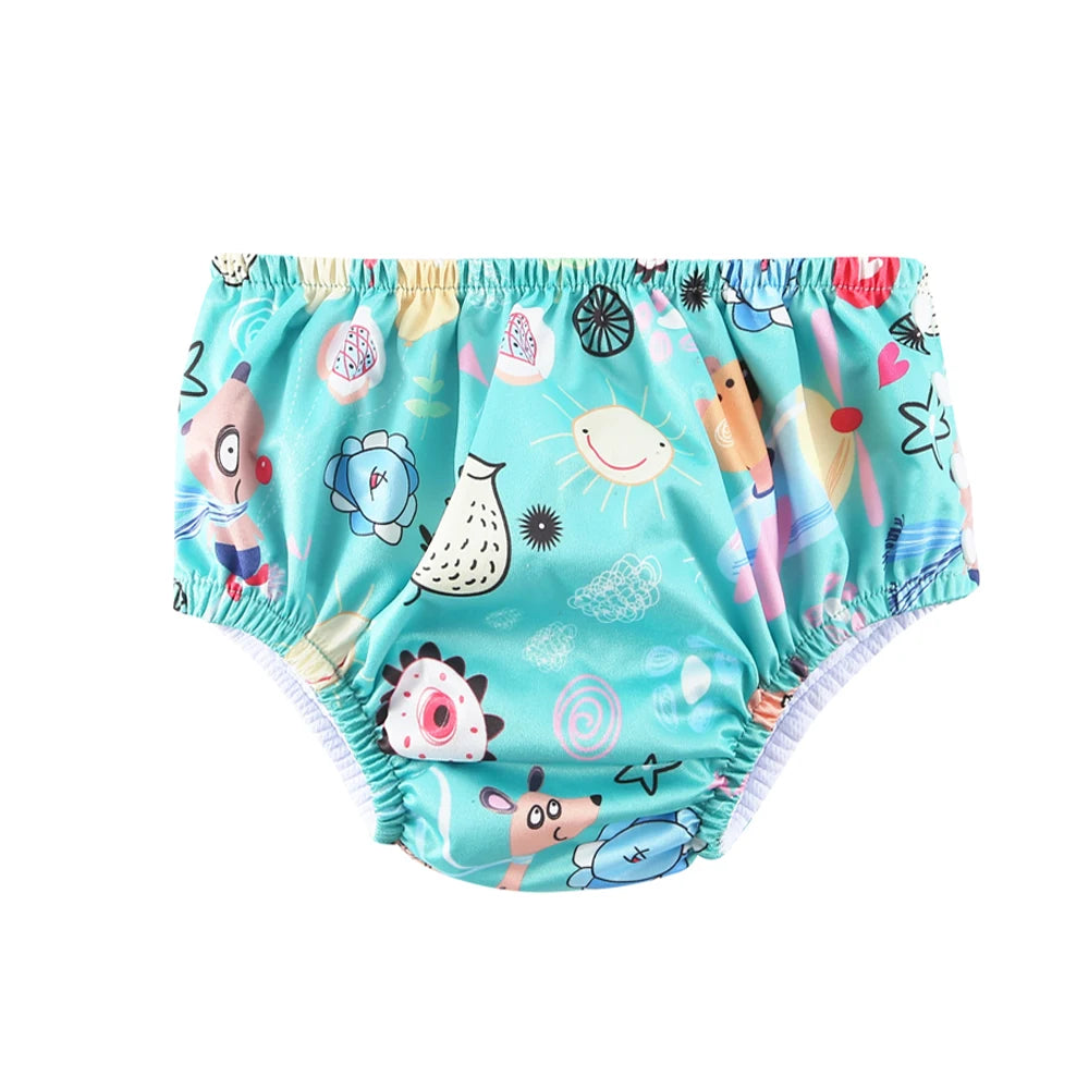 Babyland Baby Swimming Pool Diaper 1PC Waterproof Cloth Diapers Swimwear for Kids Pool Pant Swimming Fit For Baby 0--3 Years
