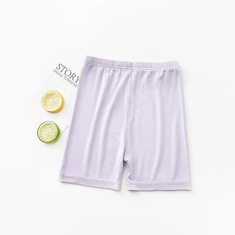 Summer Girls Shorts Modal Cotton Dance Safety Pants Beach Underwear Briefs Baby Kids Boxer Short Pant Leggings For 3-12 Years