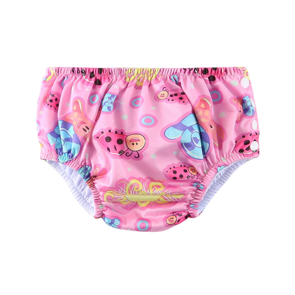 Babyland Baby Swimming Pool Diaper 1PC Waterproof Cloth Diapers Swimwear for Kids Pool Pant Swimming Fit For Baby 0--3 Years