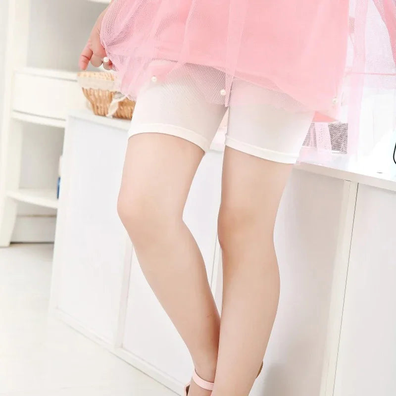 Summer Girls Shorts Modal Cotton Dance Safety Pants Beach Underwear Briefs Baby Kids Boxer Short Pant Leggings For 3-12 Years